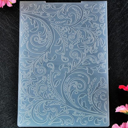 DDOUJOY Leaves Berry Plastic Embossing Folders - Image 2