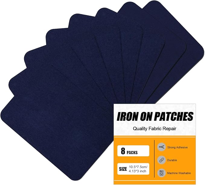 MOONSJONES Iron on Patches for Clothes Fabric Repair by MOONSJONES