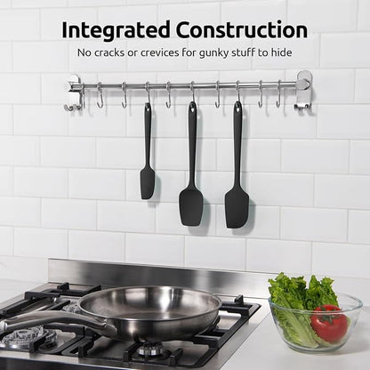 U-Taste Silicone Spatula Set, 600ºF High Heat Resistant, Seamless Food Grade - Image 9