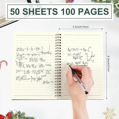 Yahenda 18 Pcs Spiral Notebook Bulk A5 Journal Lined 8.3'' x 5.5'' Writing - Image 3
