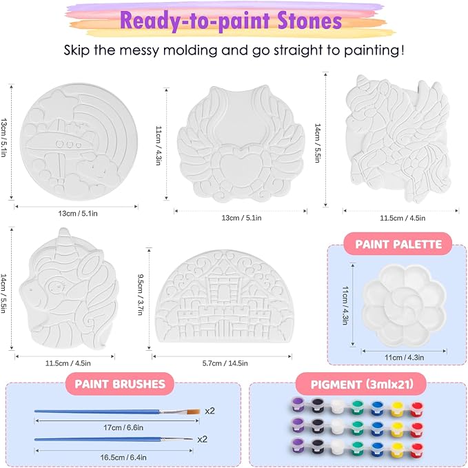 IFLOVE Paint Your Own Stepping Stones - Image 3