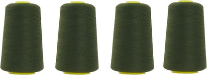 Mandala Crafts 4 Pack of Serger Threads Cones Spools by MandalaCrafts