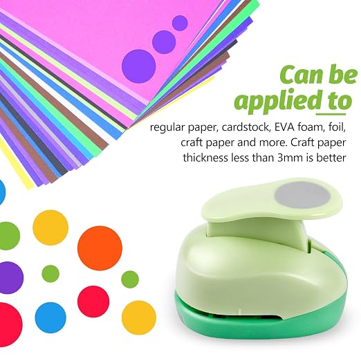UCEC Circle Cutter, 1 3/8 5/8 Inch Craft Hole Punch - Image 4