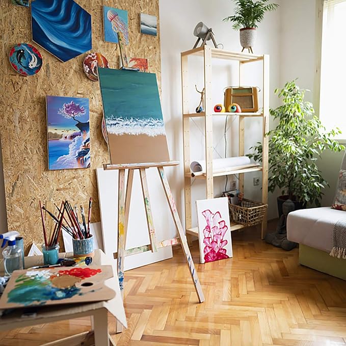 GOTIDEAL Stretched Canvas, 9x12 Inch Set of 8, Primed White - Image 7