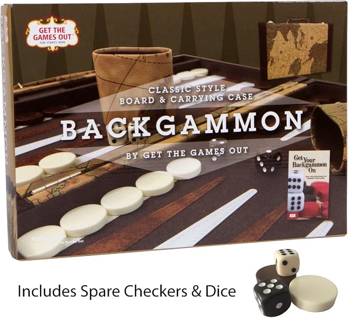 Get The Games Out Top Backgammon Set - Image 8