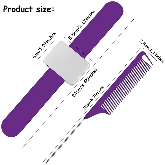 Magnetic Wrist Sewing Pincushion Wrist Magnetic Pin Holder Wristband Pin - Image 2