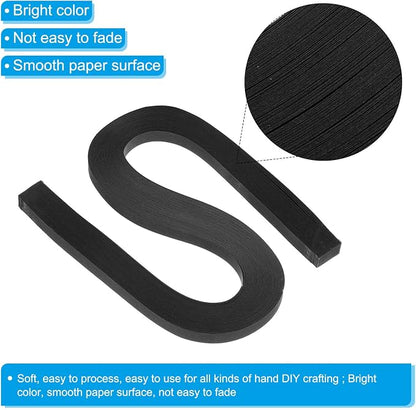 PATIKIL 360pcs Quilling Paper Strips Paper Flowers Quilling Kits 3/8" Origami - Image 3