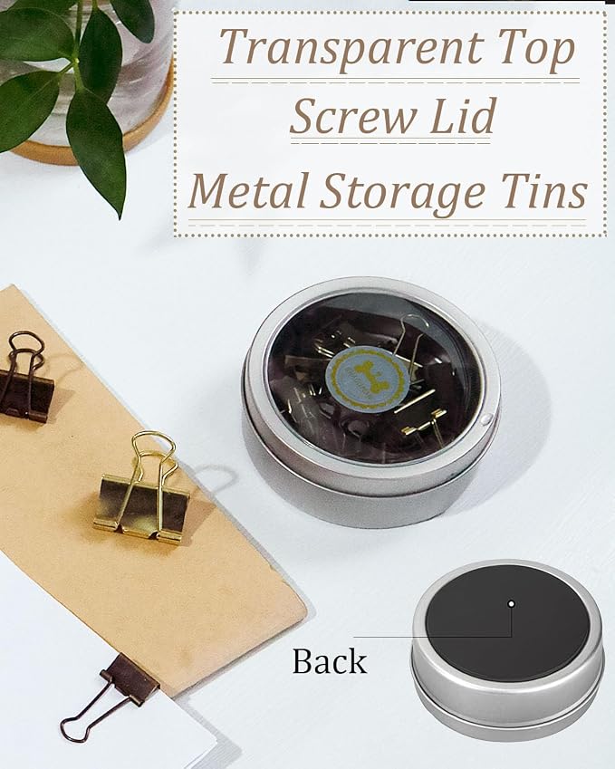 Mini Binder Clips 0.75in 24-Pack - Image 3