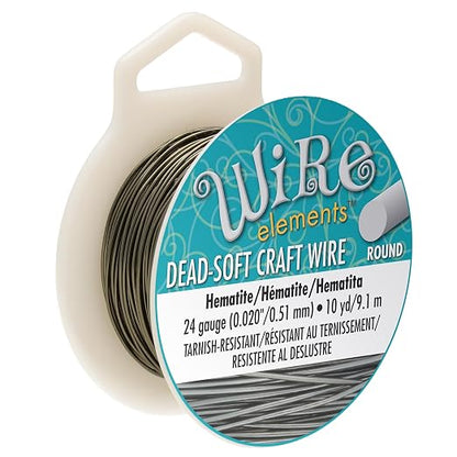 The Beadsmith Wire Elements Craft Wire – Tarnish Resistant, Soft Temper by TheBeadsmith