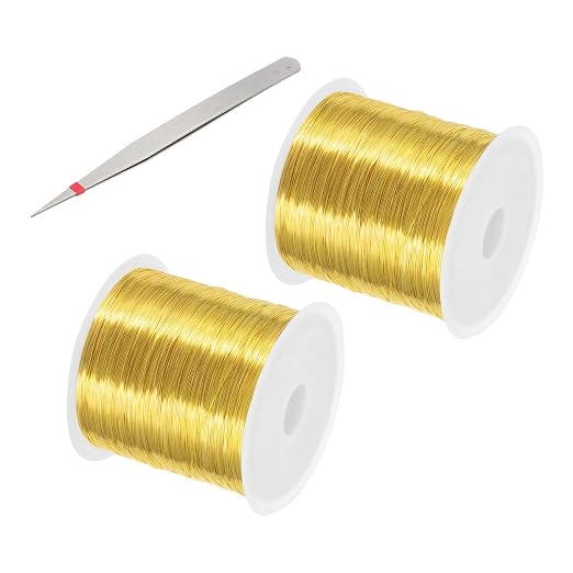 PATIKIL 26 Guage/ 0.4 mm 328 Feet Jewelry Craft Wire by PATIKIL