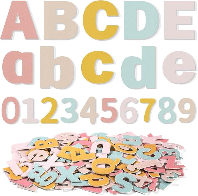 Breling 310 Pieces Felt Bulletin Board Letters Sticker by Breling
