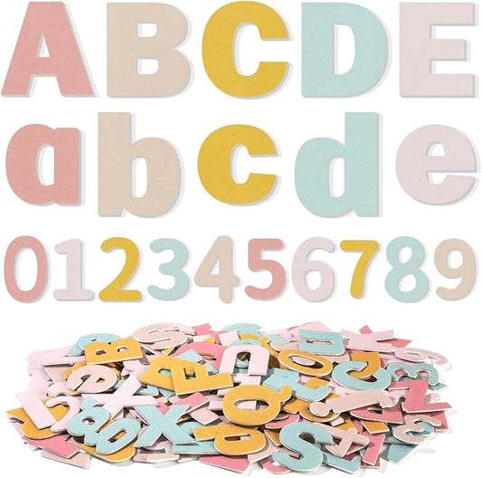 Breling 310 Pieces Felt Bulletin Board Letters Sticker by Breling