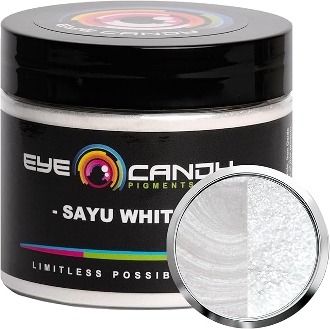 Eye Candy Pigments Premium White Mica Powder by EyeCandyPigments
