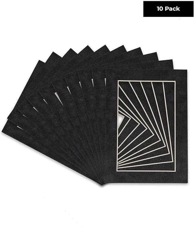 Pack of Ten Acid Free 11x14 Mats Bevel Cut - Image 2