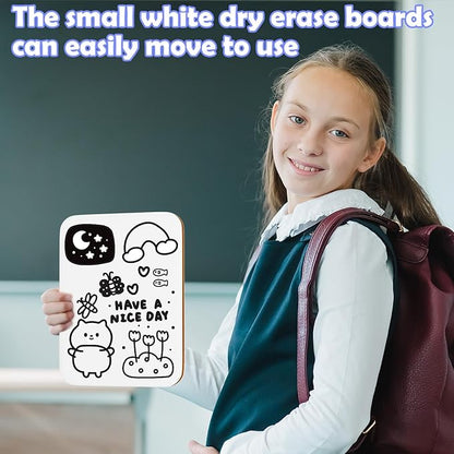 3 Pack Small White Board Dry Erase 5x7 Inch Mini Whiteboard Small Dry Erase - Image 4