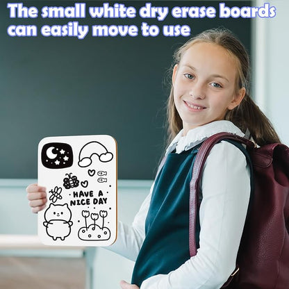 12 Pack Small White Board Dry Erase 5x7 Inch Mini Whiteboard Small Dry Erase - Image 4