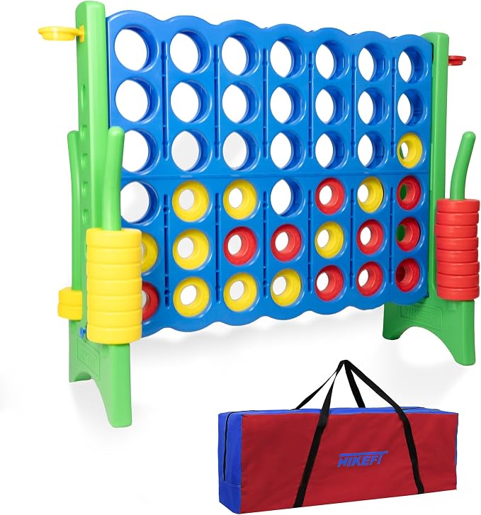 Jumbo 4 in a Row Game Set, 4FT Giant Game Set - Image 8