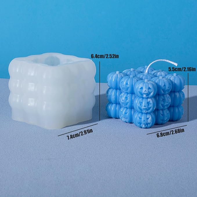 Halloween Candle Molds, 3D Silicone Mold - Image 2
