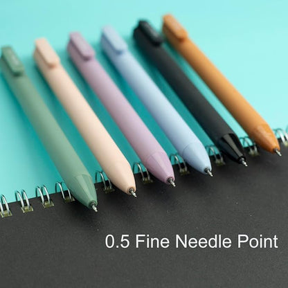 ldcrea Gel Pens 0.5 Fine Tip, Silky Grip, 12 Pack - Image 3