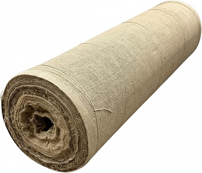 36-Inch Wide x 150 feet Long, Burlap Fabric Roll | 36" by 50 Yards | Non- - Image 2