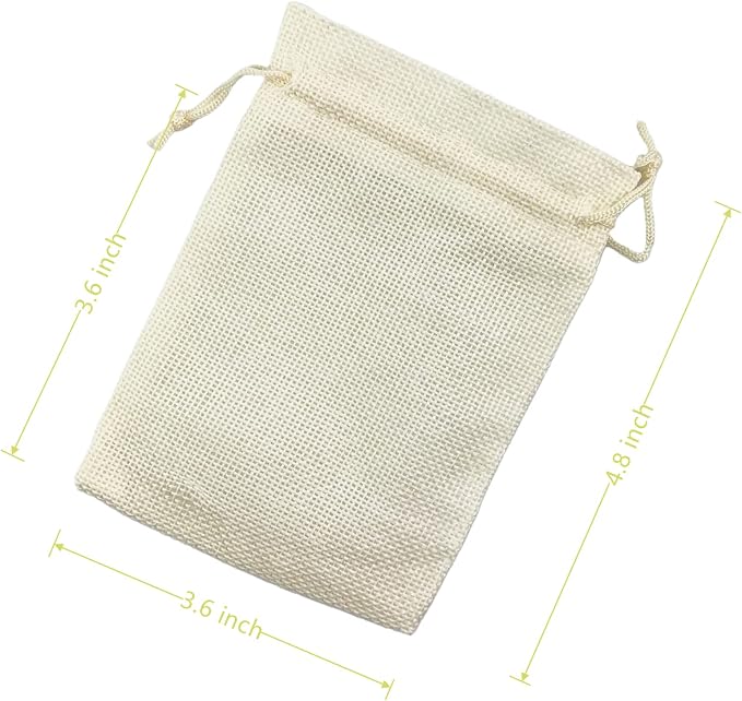 Palmhomee Pack Of 25 Burlap Gift Bags - Image 2