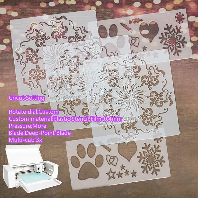 BANLTRE 12 x 24 Flat Packaging Mylar Sheet Milky Translucent PET Blank Stencil - Image 6