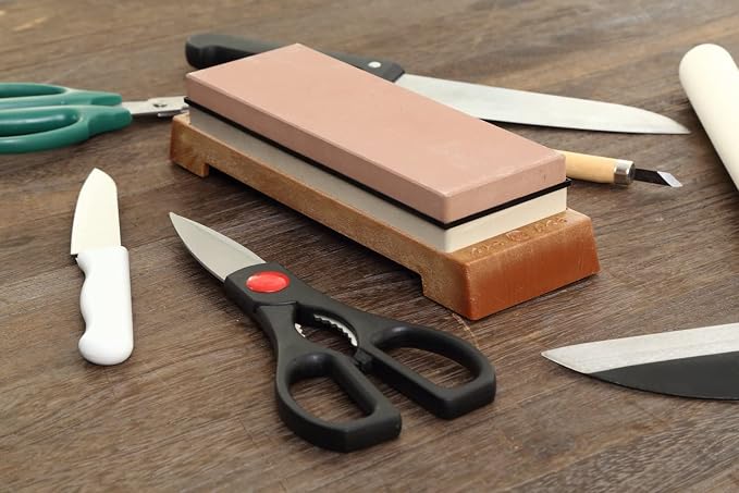 Japanese Knife Sharpener 1000/6000 Grit and Knife Angle Holder Set by B&B japan - Image 8