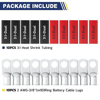 haisstronica 10pcs 2 AWG - Image 4