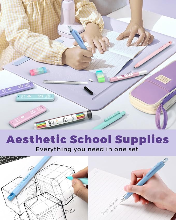 Four Candies 36PCS Aesthetic School Supplies, Mechanical Pencil Set 0.5mm - Image 7