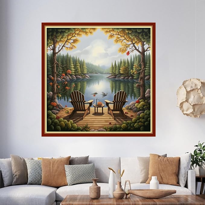 Foxhool Beginners Cross Stitch Kits Stamped Full Range of Embroidery Kits - Image 2