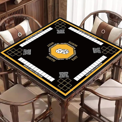 Mahjong Mat for Table 31.5''x31.5'', Non-Slip Mahjong Cloth Cover - Image 2
