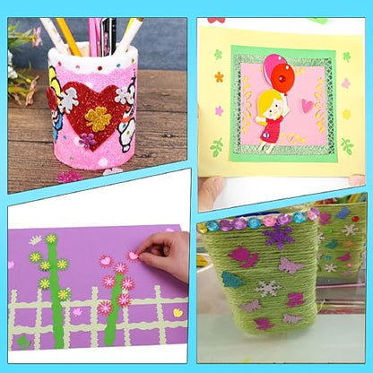 MIAO JIN Craft Punch Paper Punch Hand Scrapbooking Edge Punch Mini Fancy Hole - Image 4