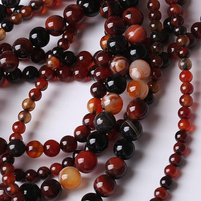 32PCS 12MM Red Persian Agate Stone Beads Energy Healing Beads - Image 4