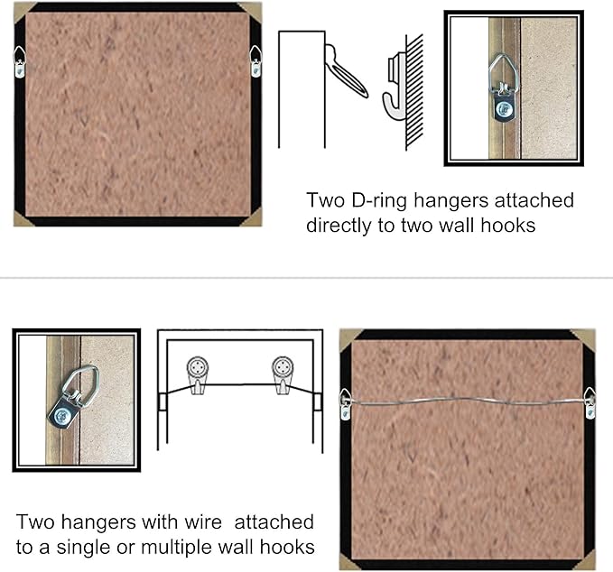 150 Pack Small D-Ring Steel Picture Hangers - Image 7