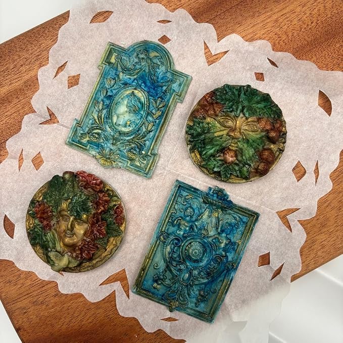 Art Mold for Polyclay Air Dry Clay Plaster, Frame and Plaque - Image 6