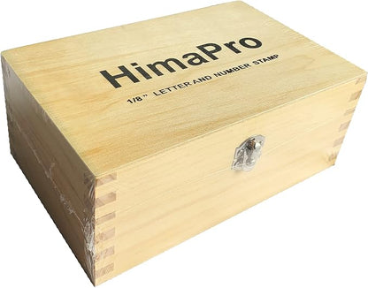 HimaPro Letter and Number Stamp Set 36pcs 40Cr Alloy Steel Metal Stamp Number & - Image 5