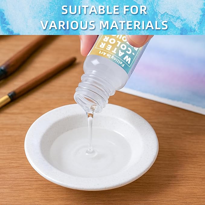Falling in Art Professional Artist Retouching Varnish, Watercolor Retouch Medium - Image 5