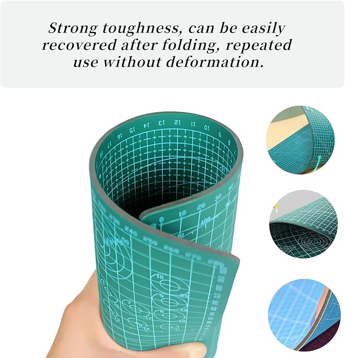 A5 Self-Healing Cutting Pads, Small Cutting Mat, Professional Double Sided - Image 5