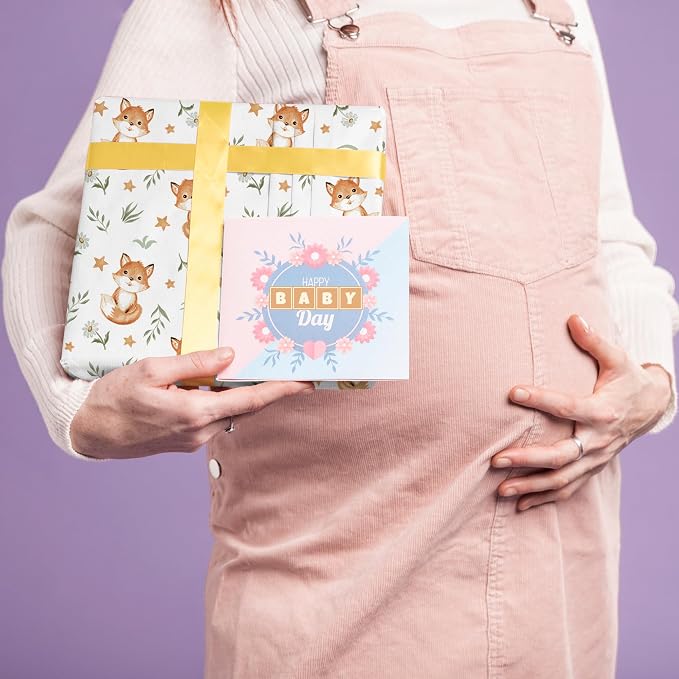 WRAPLULU Fox Wrapping Paper - Image 7