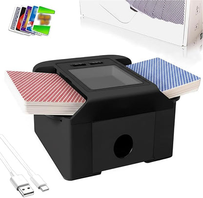 Automatic Card Shuffler 1-2 Decks by Adehoei