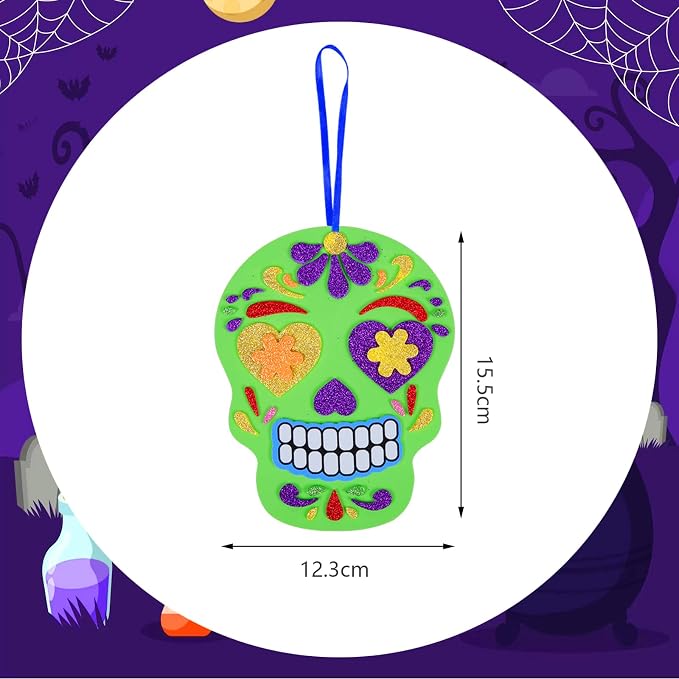 Fennoral 12 Pack Day of The Dead Craft Kits - Image 7