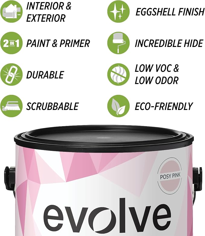 EVOLVE Paint & Primer: Environment-friendly, Low Sheen - Image 2