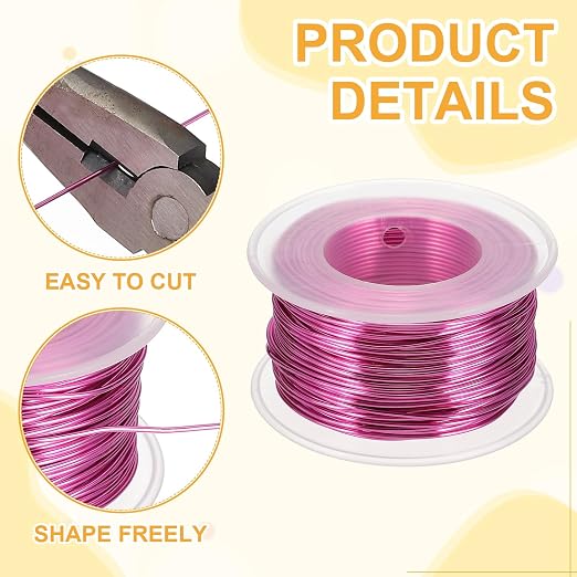 uxcell 18 Gauge / 1mm Anodized Aluminum Wire - Image 3
