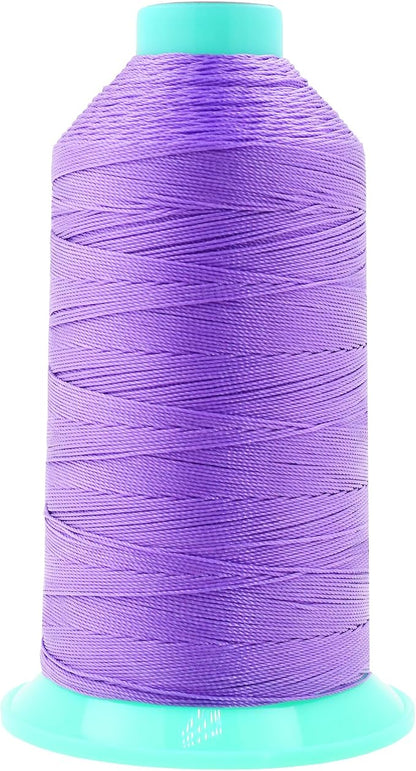 Mandala Crafts Bonded Nylon Thread Lilac Heavy Duty Sewing Threads by MandalaCrafts