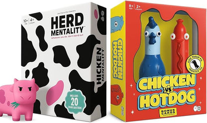 Herd Mentality & Chicken vs Hotdog Bundle | Funny Family Party Games by BigPotatoGames