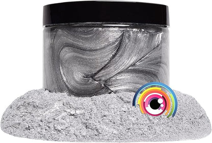 Eye Candy Pigments Premium Silver Mica Powder - Image 4