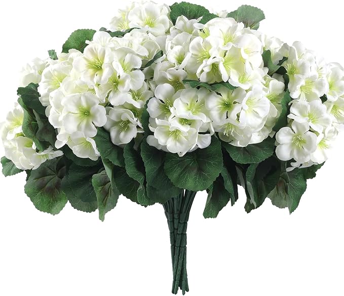 Hananona Artificial Geranium Flowers - Image 8
