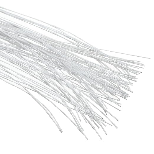 PATIKIL 30 Gauge 16" Floral Stem Wire - Image 4