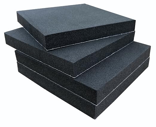 8 Pcs Foam Padding Sheet with Adhesive, Neoprene Rubber Adhesive Pads Closed - Image 5