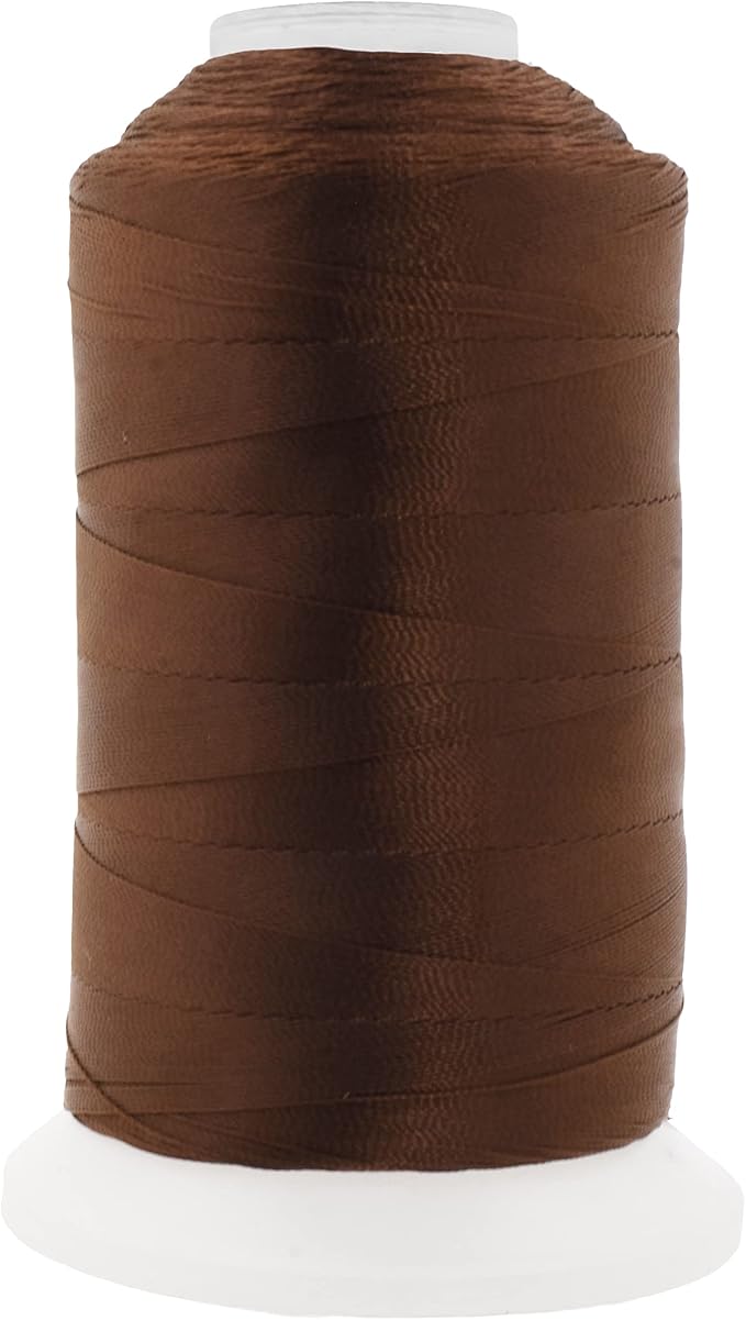 Mandala Crafts Brown Heavy Duty Thread by MandalaCrafts